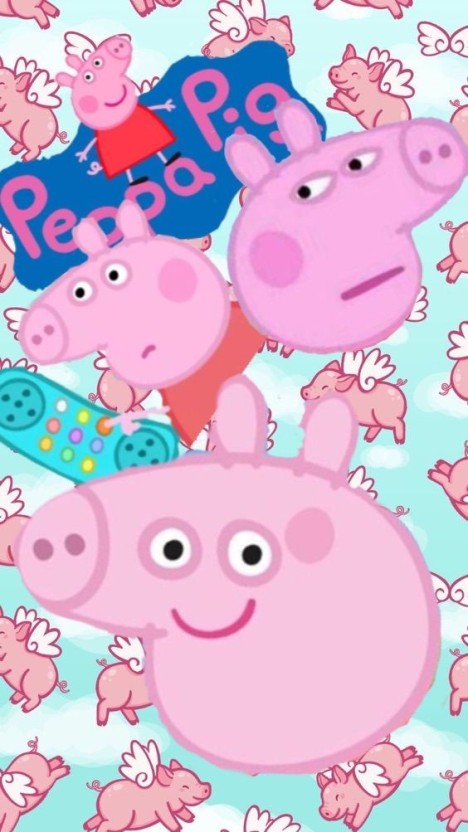 Peppa Pig animation wallpaper for desktops