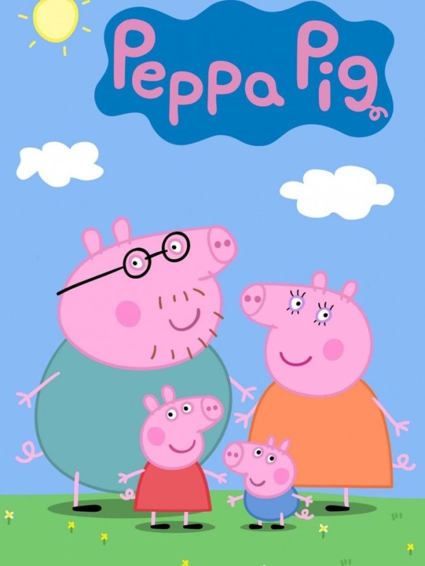 peppa pig house wallpaper 0029