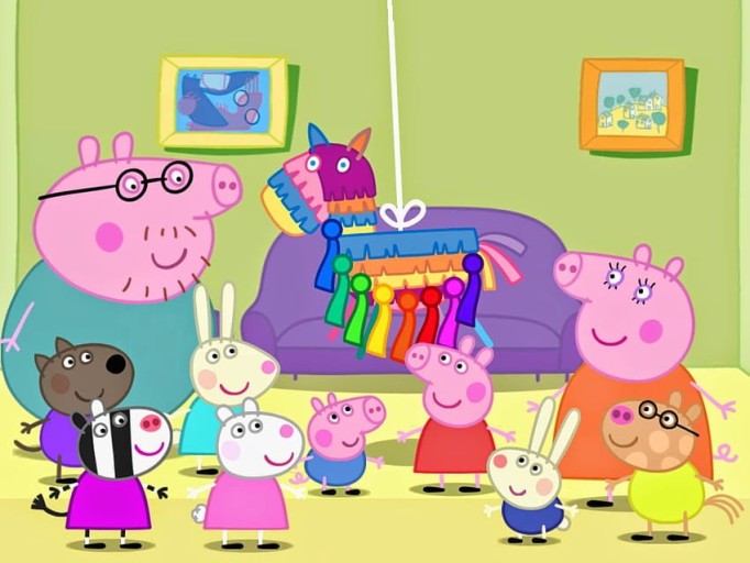 peppa pig house wallpaper 0033