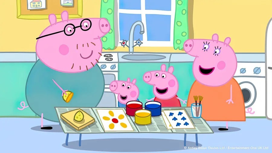 peppa pig house wallpaper 0045