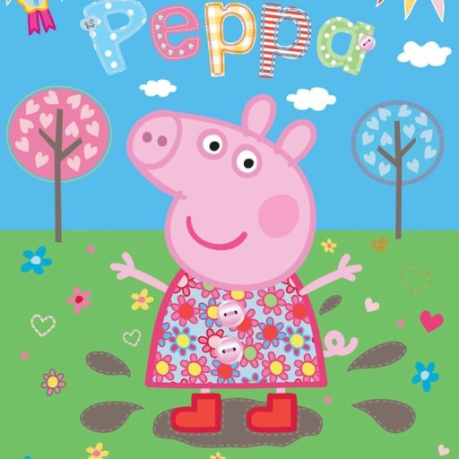 peppa pig house wallpaper 0048