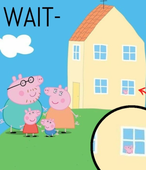 peppa pig house wallpaper 0078