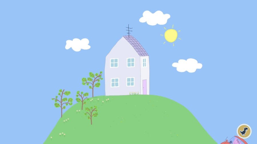 peppa pig house wallpaper 0082