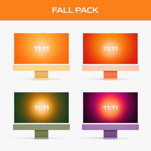 picturesque fall screensaver graphics