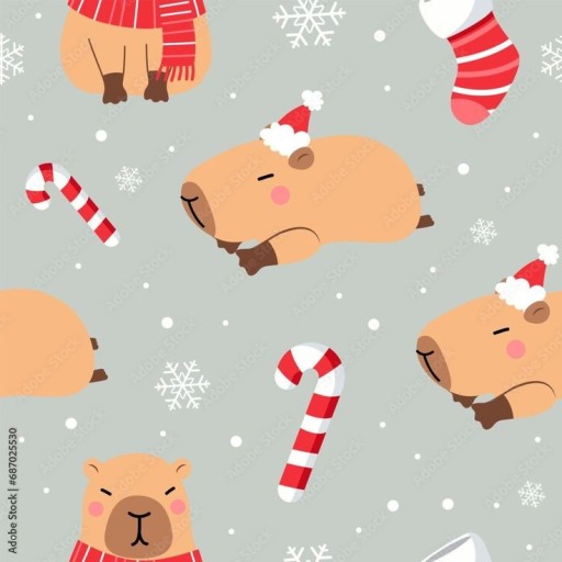 playful capybara wallpaper ideas