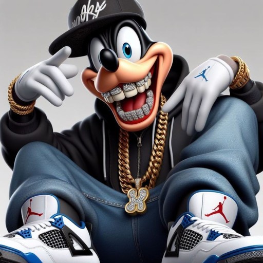 playful cartoon air jordan 1 wallpaper downloads