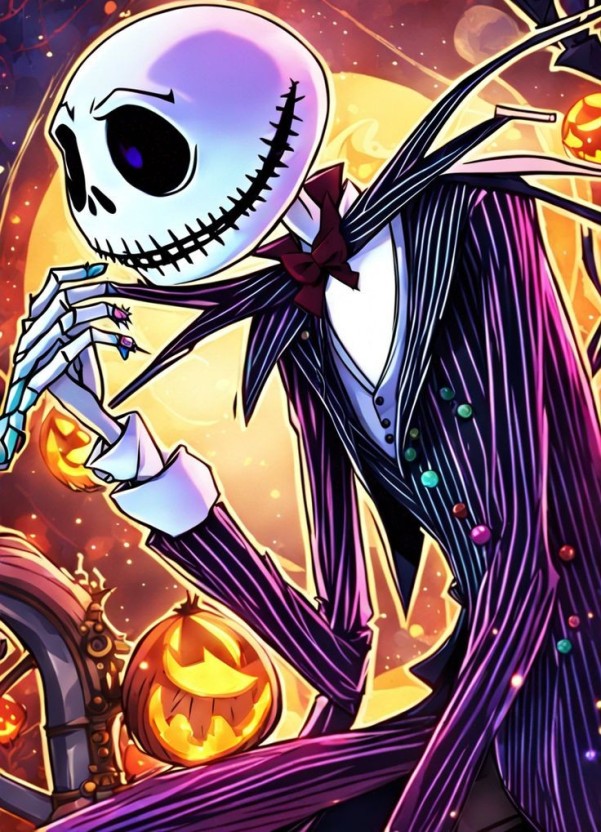 trippy nightmare before christmas wallpaper