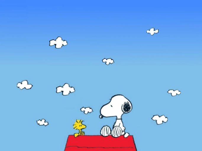 playful snoopy wallpaper patterns