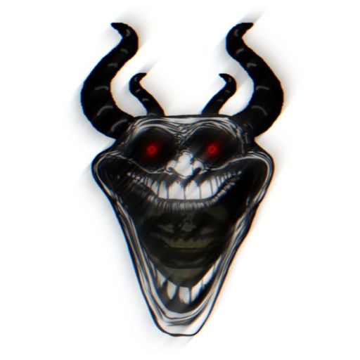 scary troll face png