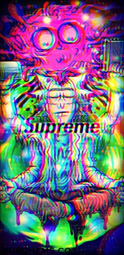 popular trippy rick and morty wallpaper styles