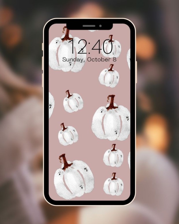 pumpkin spice screensaver