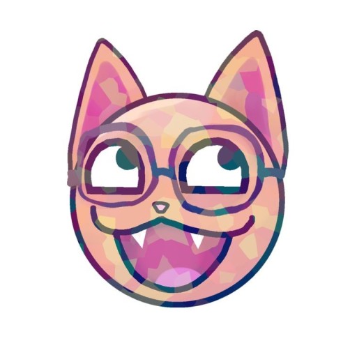 quirky cat with glasses pfp