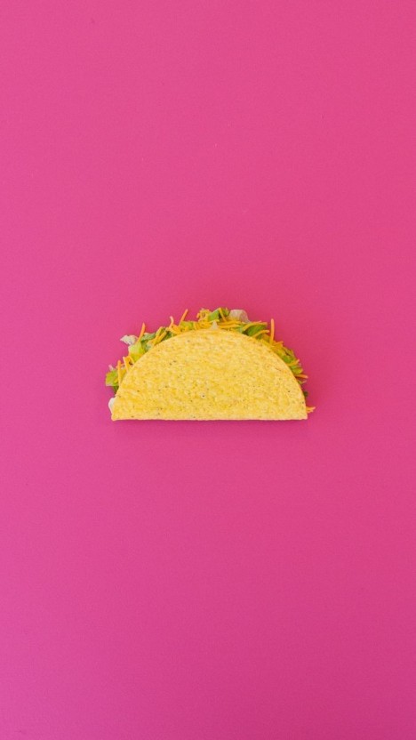 quirky taco wallpaper