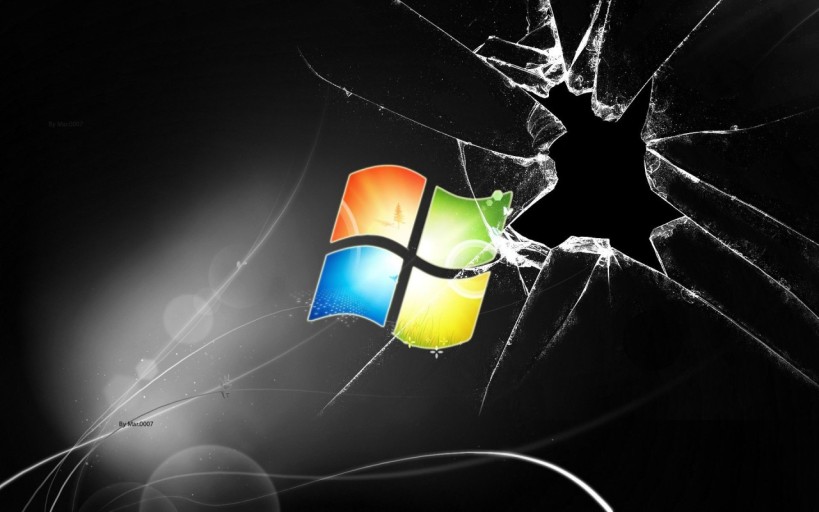 realistic cracked screen wallpaper effects