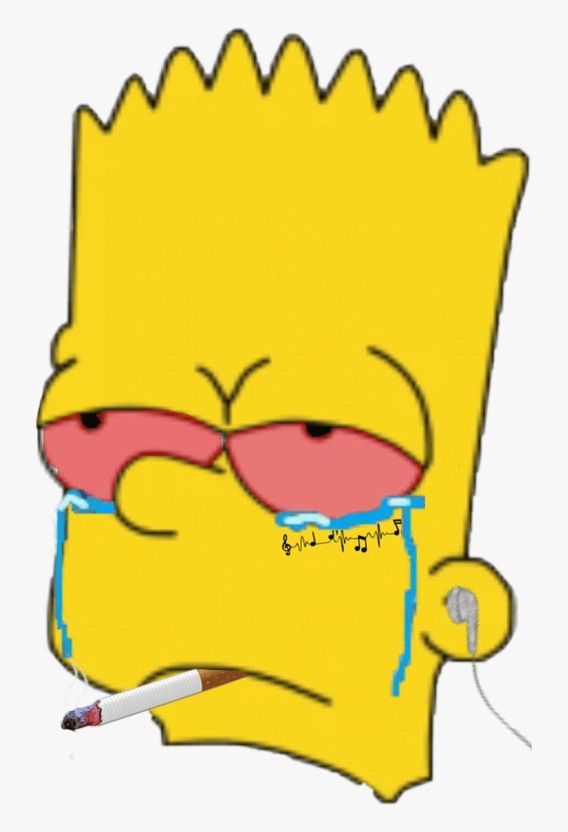 sad bart simpson wallpapers