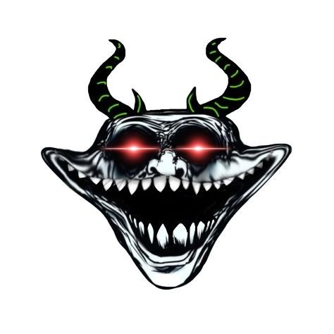 scary troll face png 0022