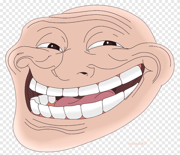 scary troll face png 0032