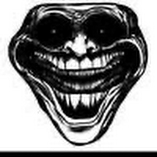 scary troll face png 0033