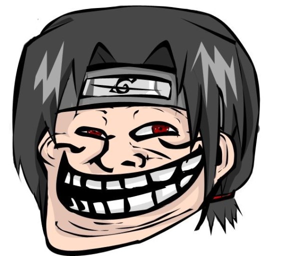 scary troll face png 0035