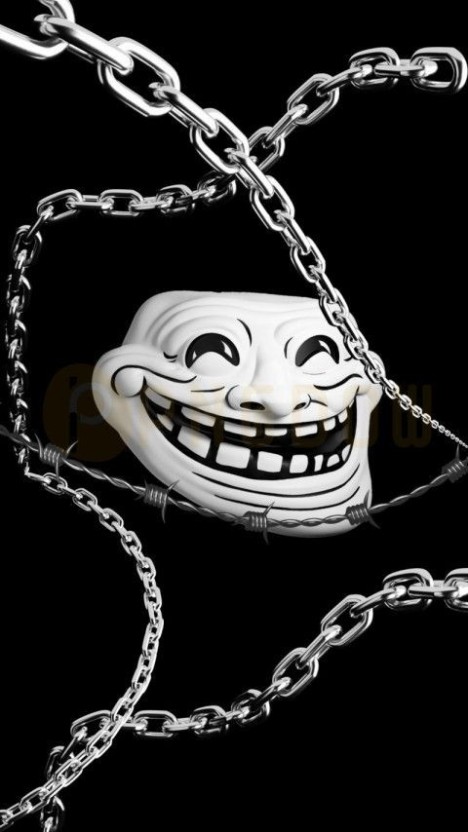 scary troll face wallpaper collection