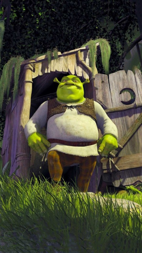 Shrek movie wallpapers featuring humor