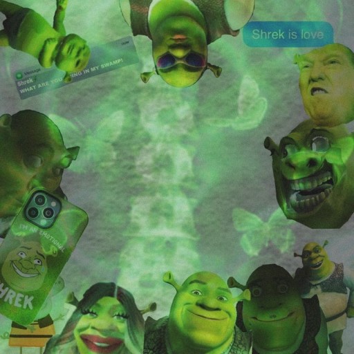 Shrek themed wallpaper