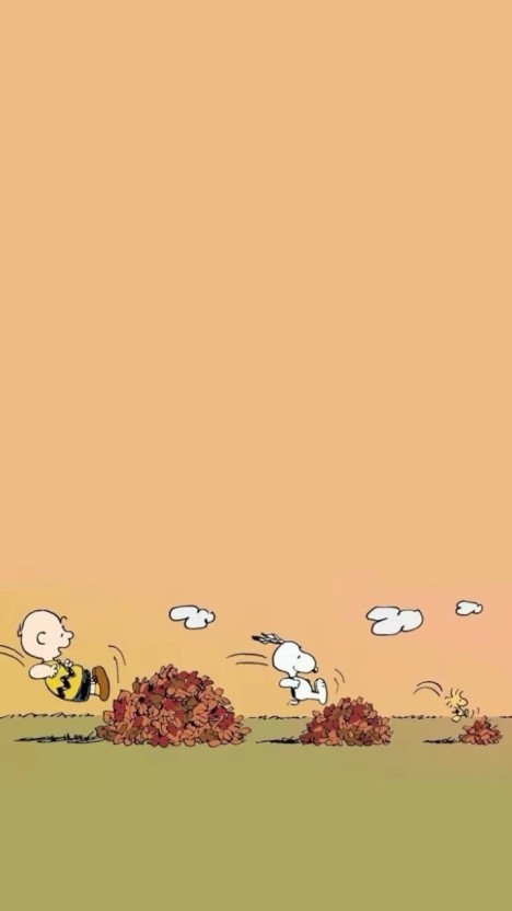 snoopy fall wallpaper 0021