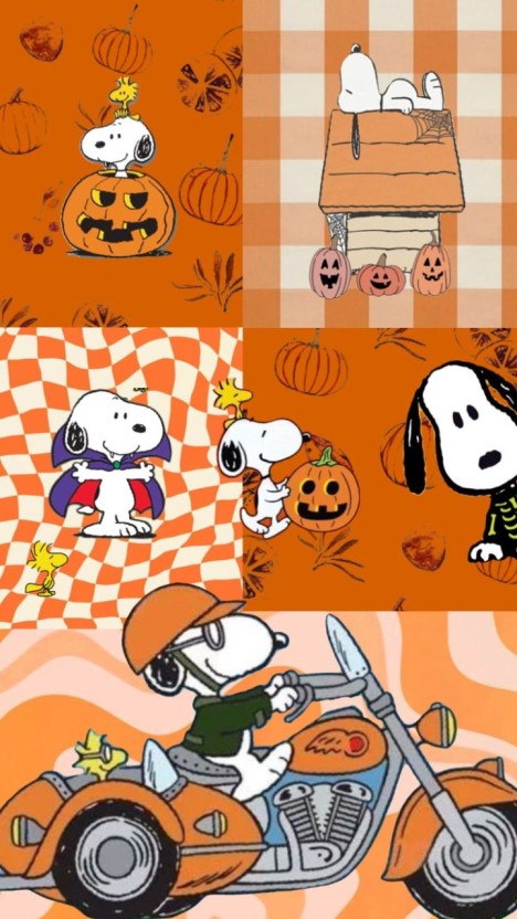 snoopy fall wallpaper 0028