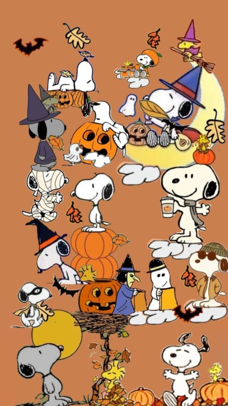 snoopy fall wallpaper 0035