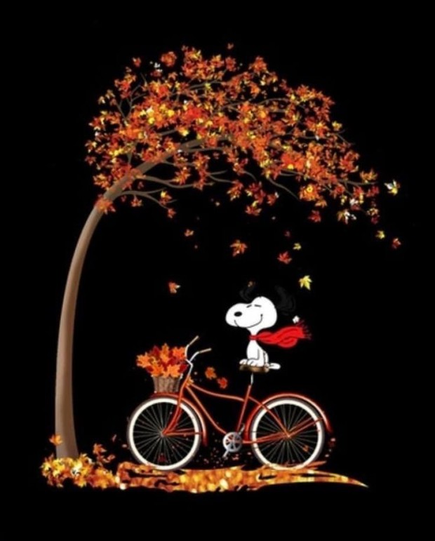 snoopy fall wallpaper 0038