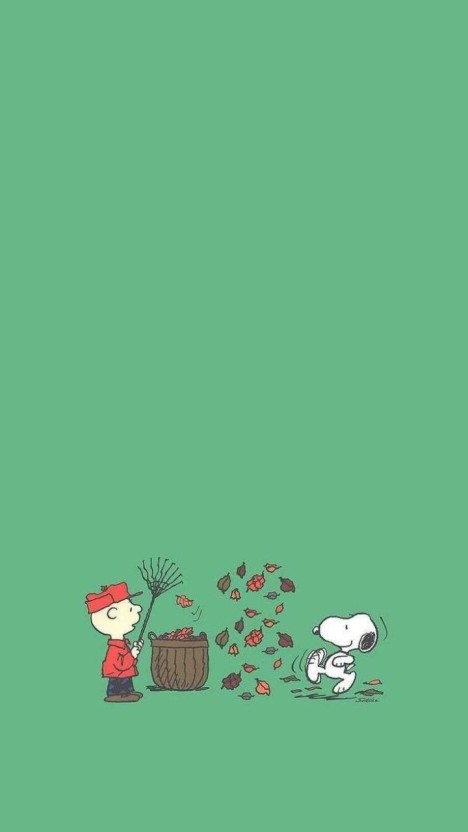 snoopy fall wallpaper 0040