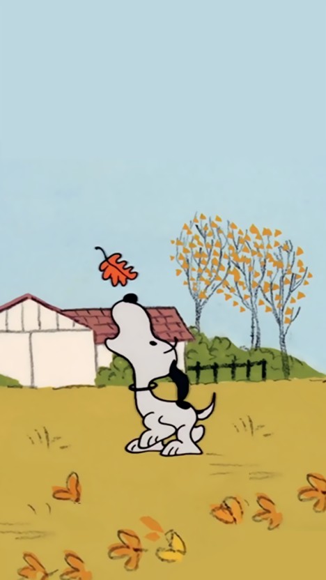 snoopy fall wallpaper 0067