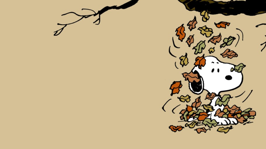 snoopy fall wallpaper 0078