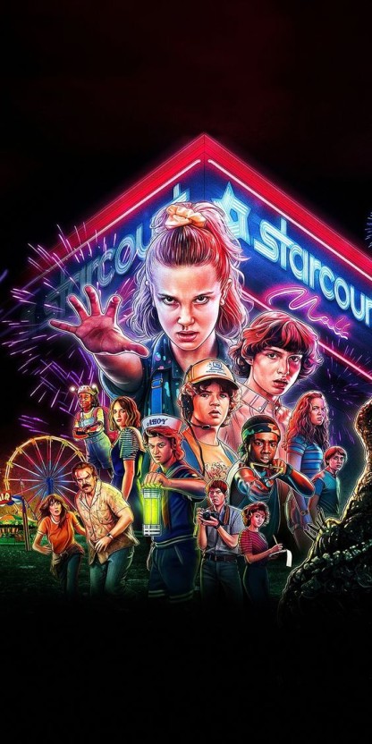 stranger things iphone wallpaper download