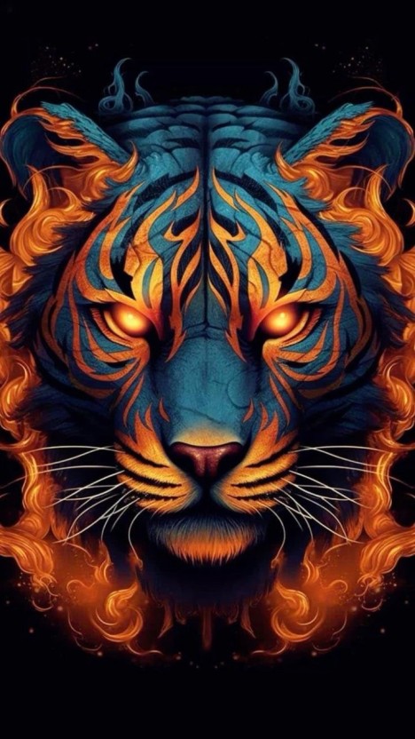 stunning galaxy lion wallpaper designs