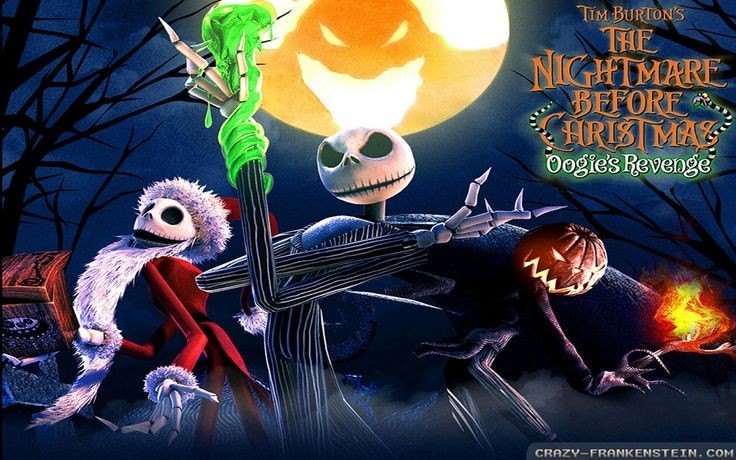 trippy nightmare before christmas wallpaper 0031