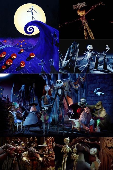 trippy nightmare before christmas wallpaper 0036