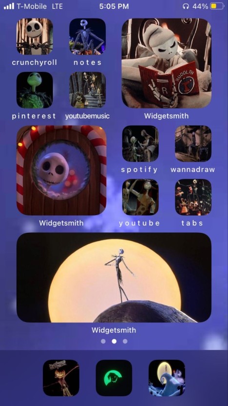 trippy nightmare before christmas wallpaper 0039