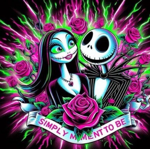 trippy nightmare before christmas wallpaper 0054