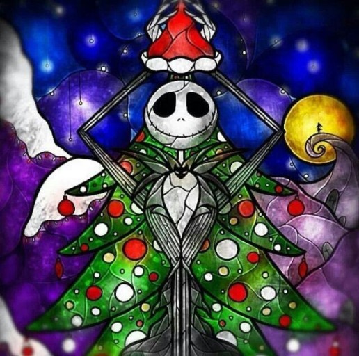 trippy nightmare before christmas wallpaper 0057