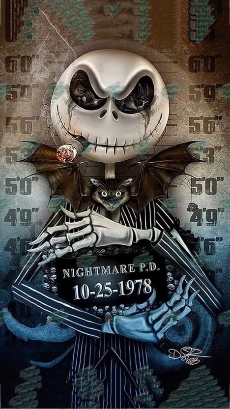 trippy nightmare before christmas wallpaper 0066