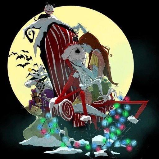 trippy nightmare before christmas wallpaper 0070