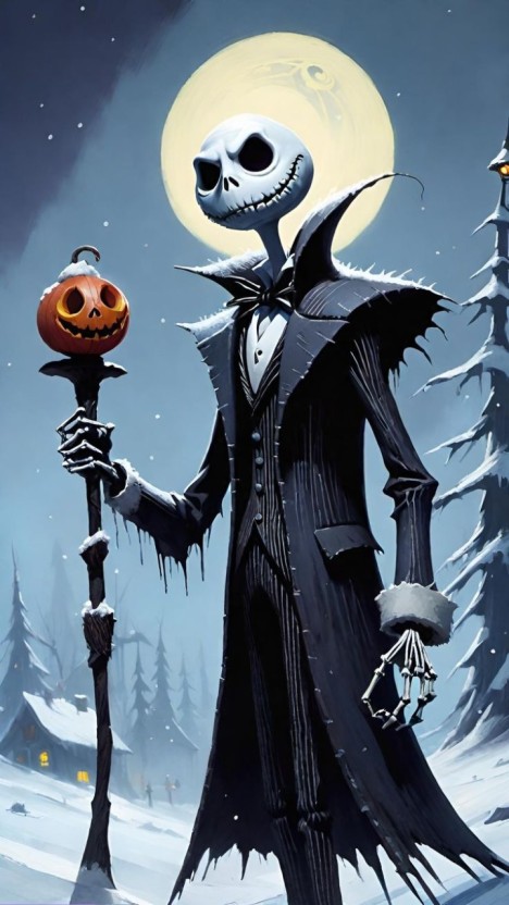 trippy nightmare before christmas wallpaper 0085