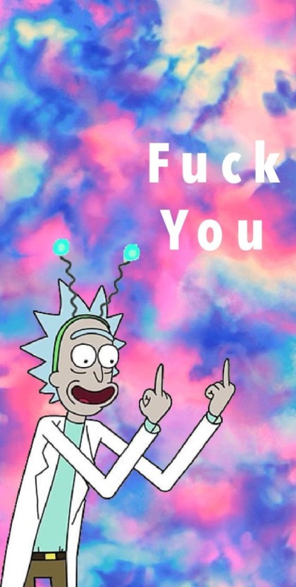 trippy rick and morty wallpaper 0026