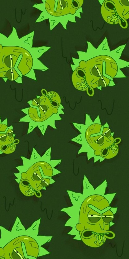 trippy rick and morty wallpaper 0046