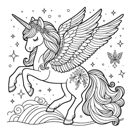 unicorn lol coloring pages 0031