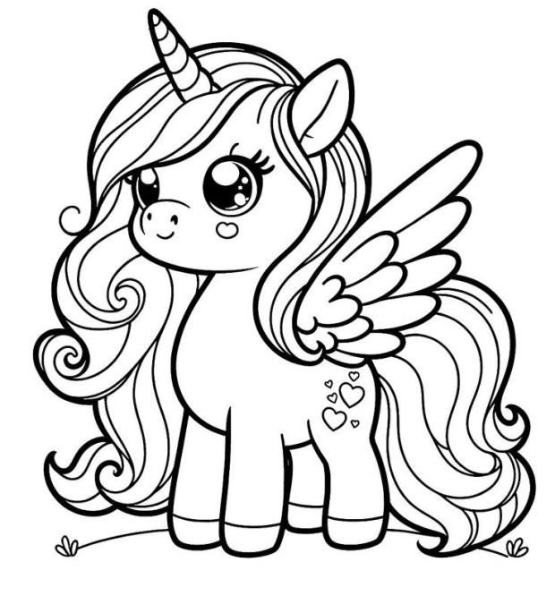 unicorn lol coloring pages 0032