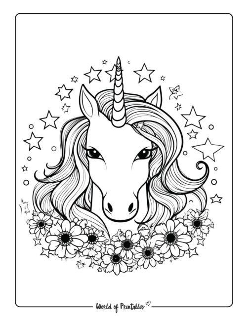 unicorn lol coloring pages 0036