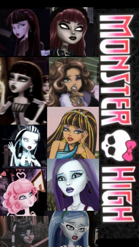 unique monster high wallpaper art