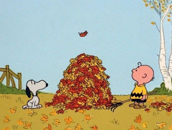 unique snoopy fall-themed wallpapers